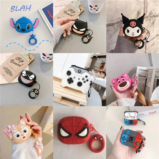 3D Cartoon Case for AirPods
