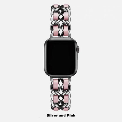 Women Metal Strap for Apple Watch Band