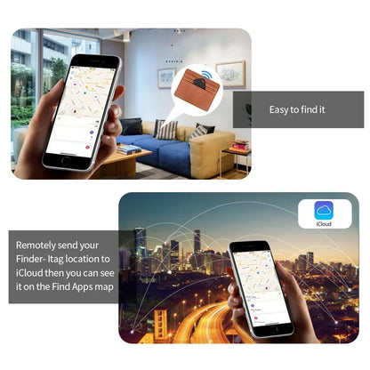 Smart Bluetooth Tracker Compatible con Apple Find My (AirTag iOS)