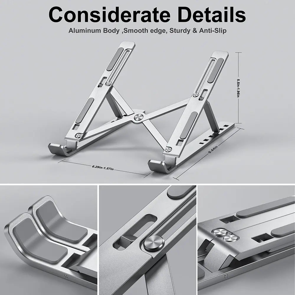 Portable Laptop Stand Aluminium MacBook