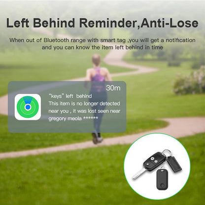 Smart Bluetooth Tracker Compatible con Apple Find My (AirTag iOS)