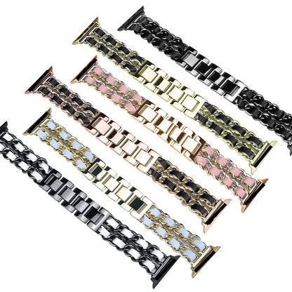 Women Metal Strap for Apple Watch Band