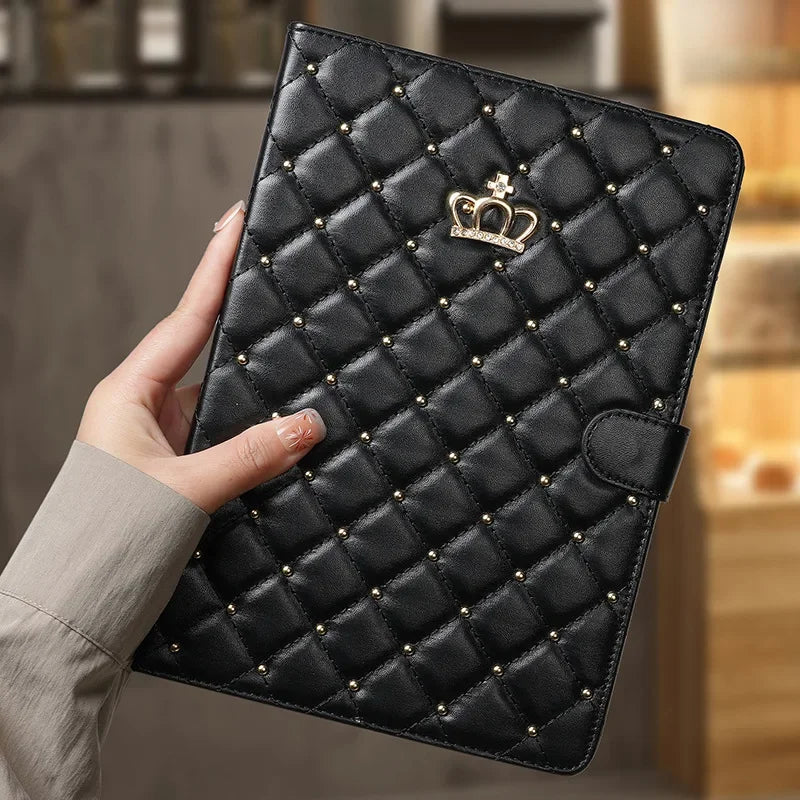 Luxury Crown Bling Diamond Case for iPad