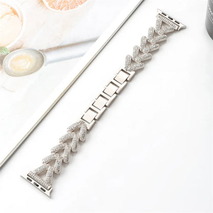 Diamond Metal Strap for Apple Watch