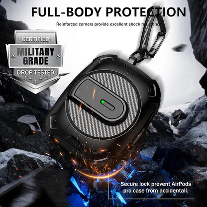 Security Lock Armor Case For Airpods