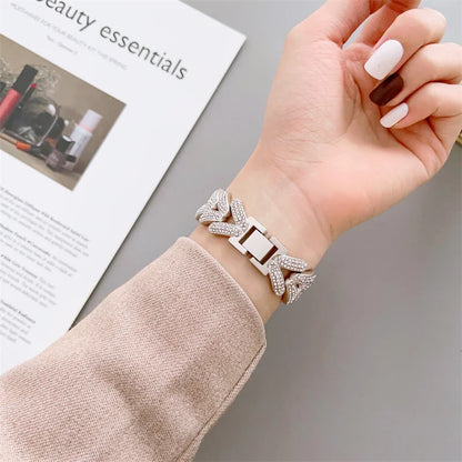 Diamond Metal Strap for Apple Watch